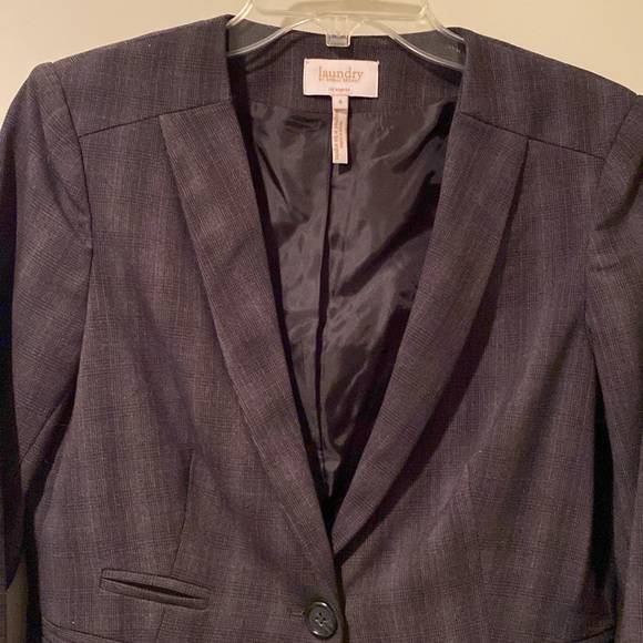 Laundry by Shelli Segal Patterned Blazer, Size 8 - Picture 2 of 7